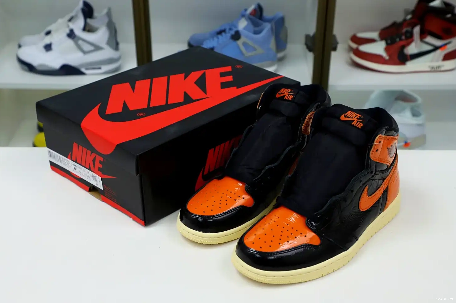 'SHATTERED 3.0' JORDAN Kimikick BACKBOARD 1 AIR RETRO OG HIGH 0408